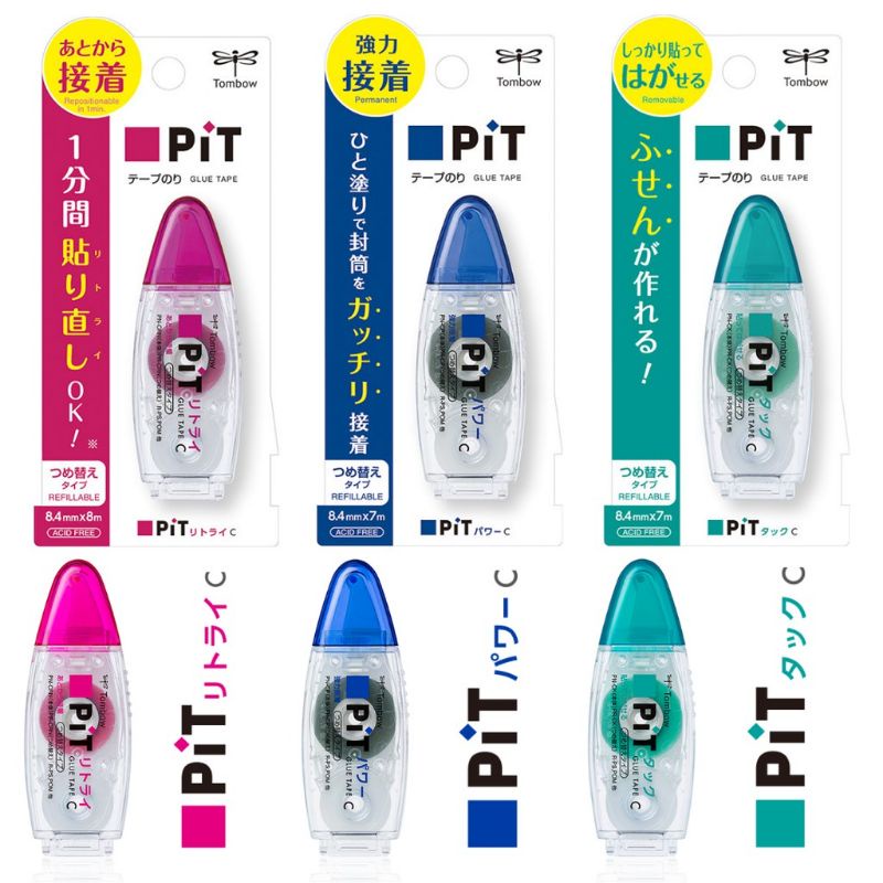 

Tombow Mono Pit Tape Retry Power Tack Glue Tape Adhesion Lem Kertas