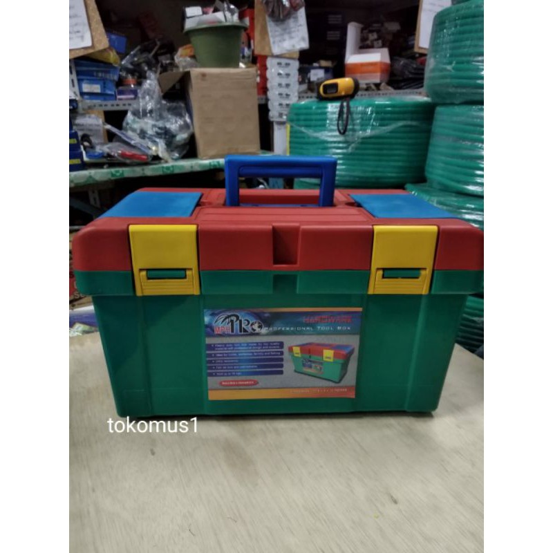 TOOL BOX PLASTIK BESAR MPH PRO/TEMPAT ALAT PERKAKAS TOOL BOX KIT