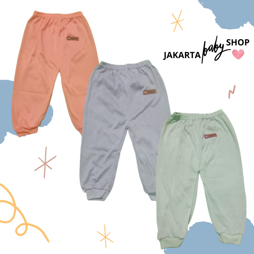 CELANA PANJANG NEW BORN (BARU LAHIR) WARNA EKSLUSIF BER-SNI LUSIANA E ISI 1PC/ISI 3PC/ISI 6PC 651211