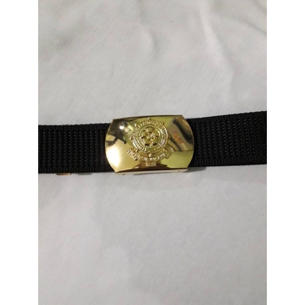 Sabuk PDH pol pp brasso |Sabuk Pol pp model brasso