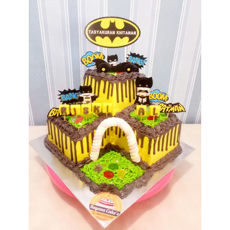 

kue ulang tahun batman | KUE ultah anak karakter batman | KUE ulang tahun murah