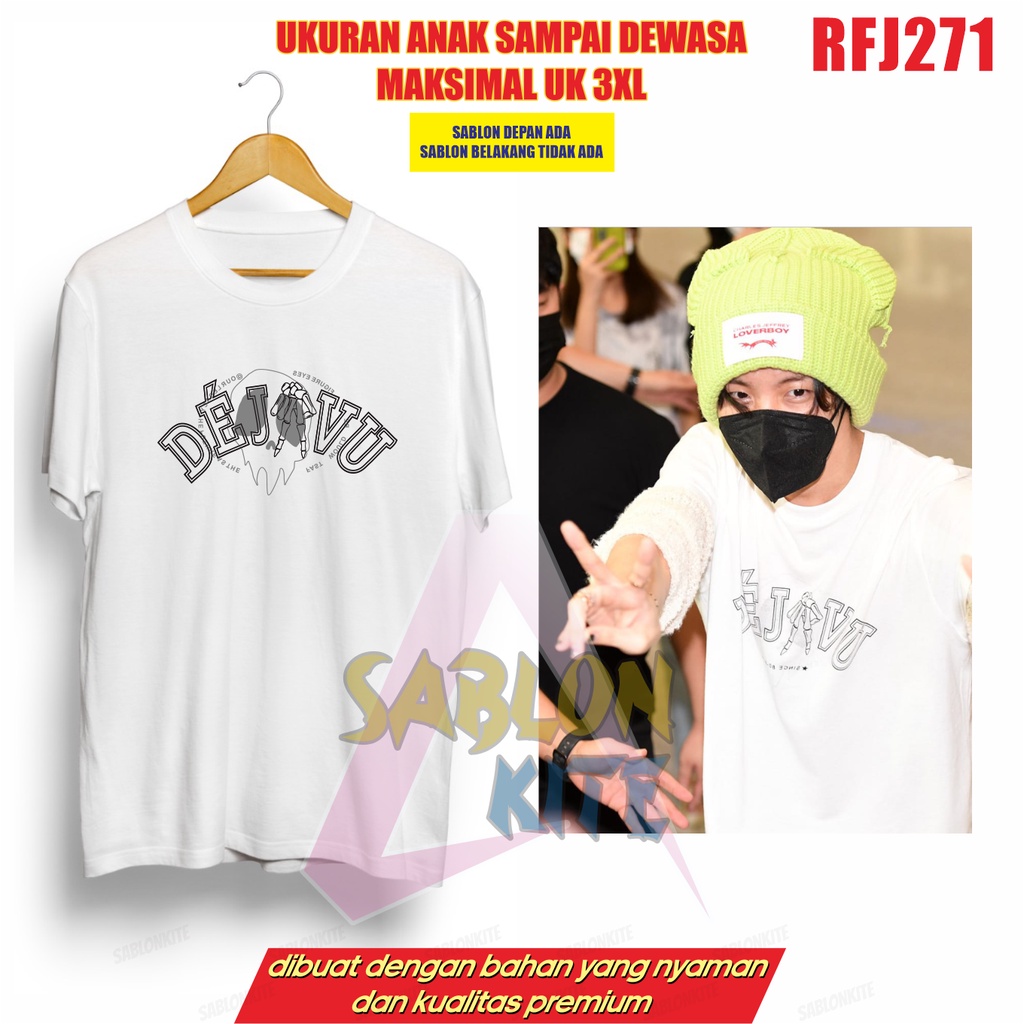 MURAH!!! KAOS JHOPE DEJAVU IN BANDARA RFJ271