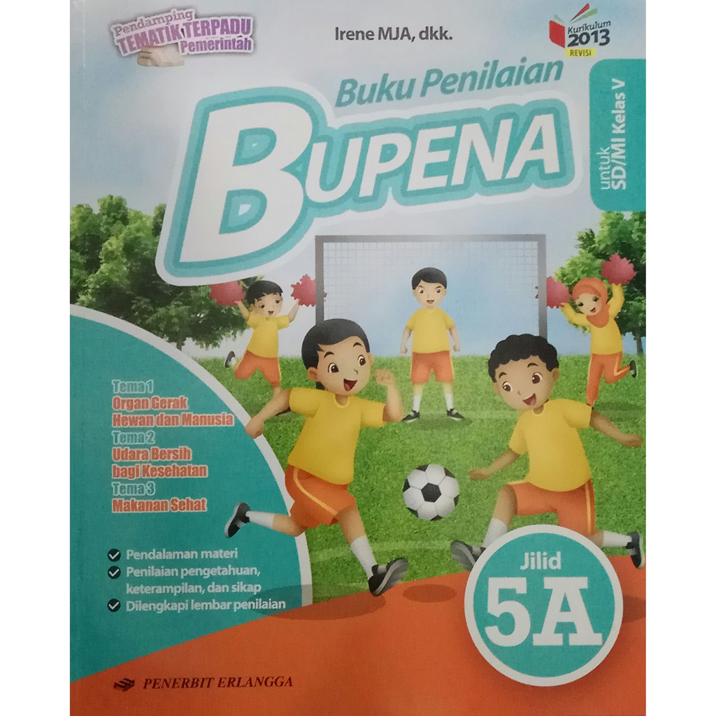 Bupena Sd Kelas 5 Jilid 5a 5b 5c 5d Kurikulum 2013 Shopee Indonesia