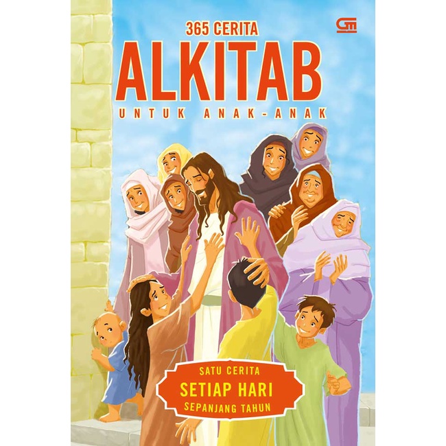 Buku Dongeng 365 Cerita Alkitab untuk Anak-anak - Cover Baru