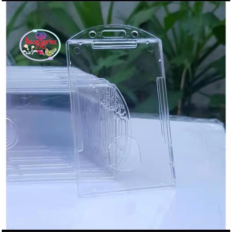 

50pcs casing id card mika / casing id card acrylic / tempat id card holder