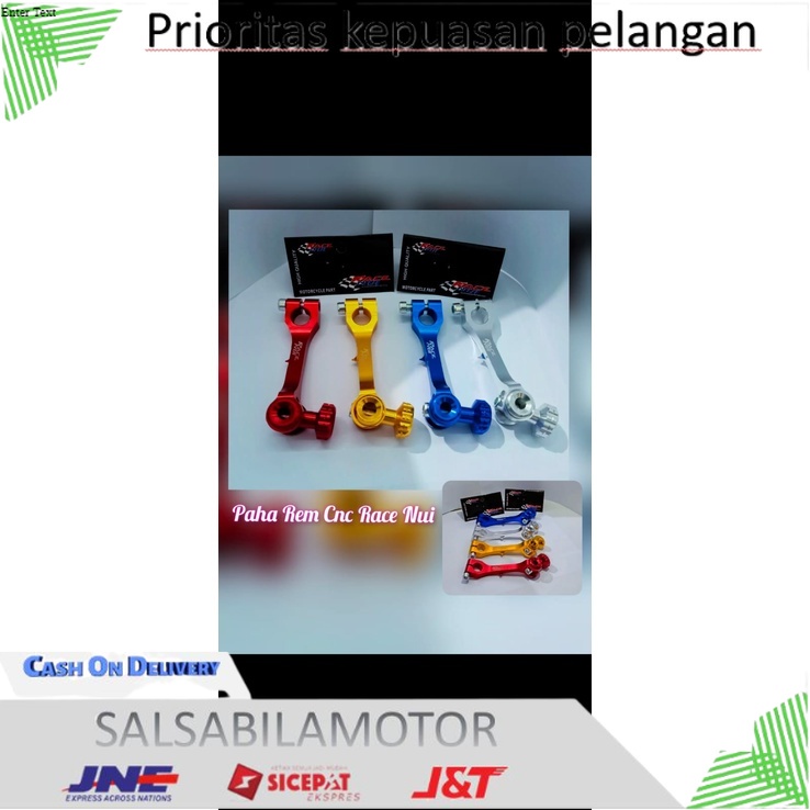 Paha Rem Twotone/paha rem variasi cnc Universal Matic Bebek Honda Yamaha Mio Beat Vario Rx King Jupi