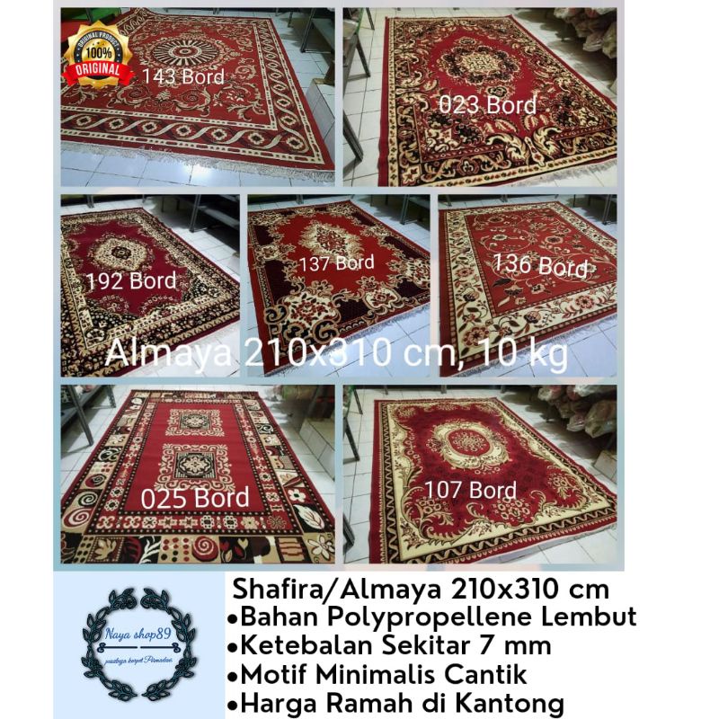 Karpet Permadani Almaya/Shafira 210x310 cm.