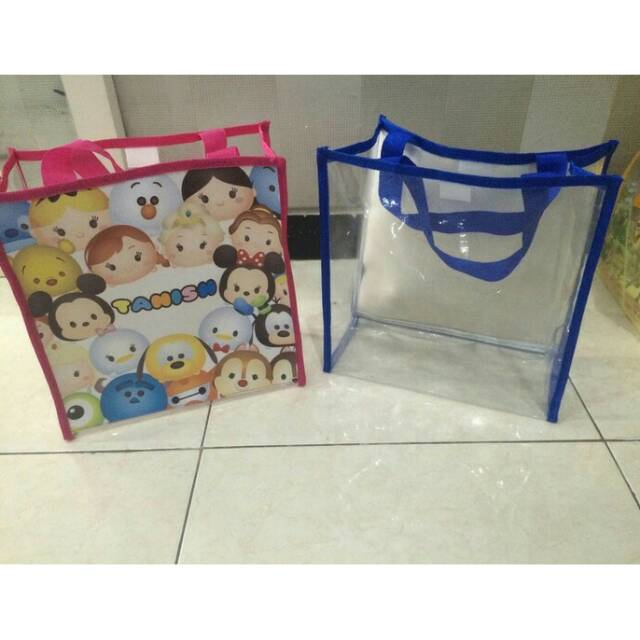 

souvenir ultah anak TAS TENTENG MIKA CUSTOM