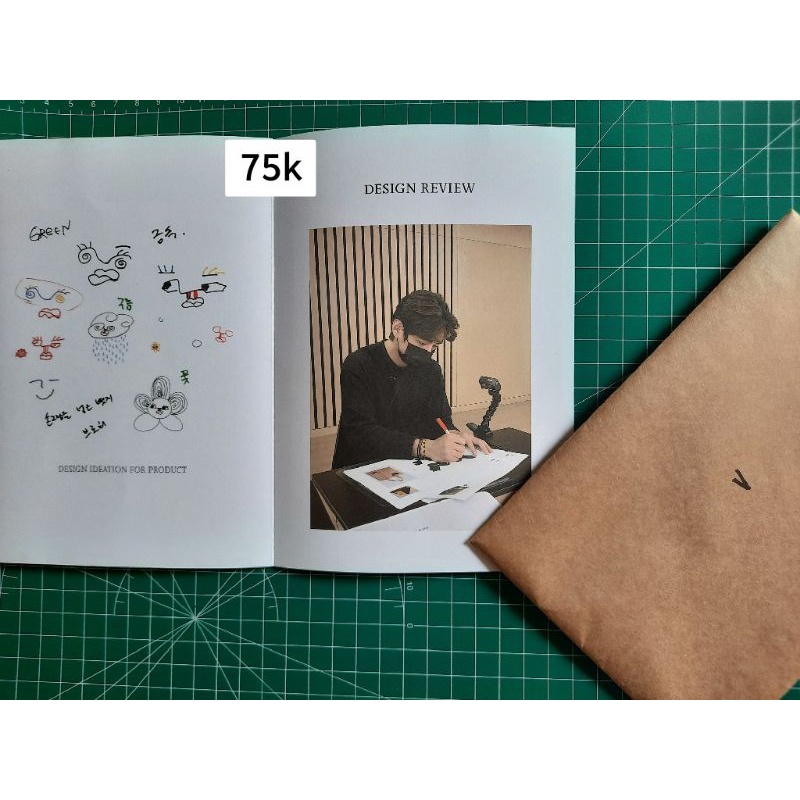 Making Log MERCH BTS V