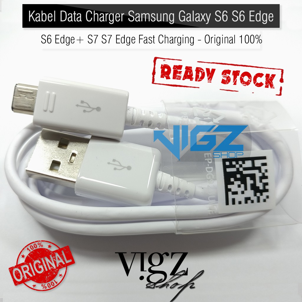 Kabel Data / Charger Samsung Galaxy S6 S6 Edge S6 Edge Plus S7 S7 Edge Fast Charging Original 100%