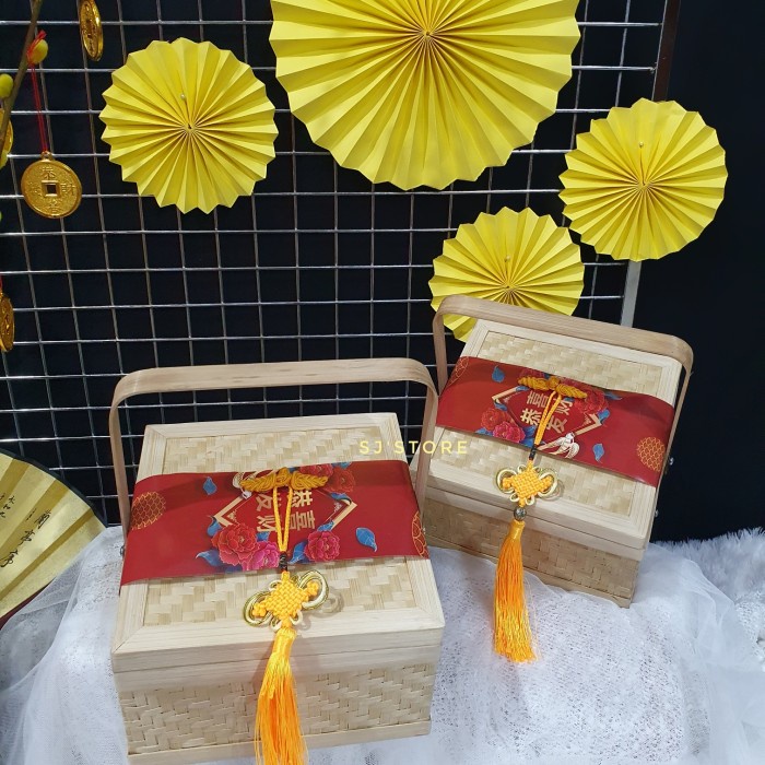 

Box hampers dan hiasan imlek