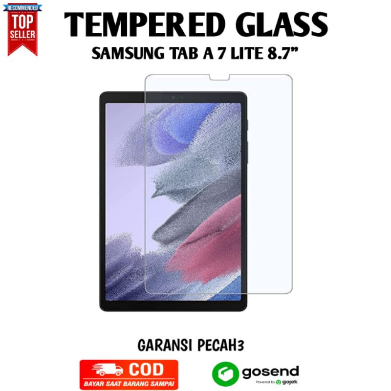 TEMPERED GLASS SAMSUNG GALAXY TAB A7 LITE 8.7" T225 ANTI GORES KACA TABLET