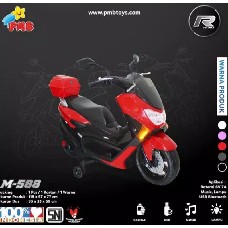 (JNE JTR) motor aki nmax