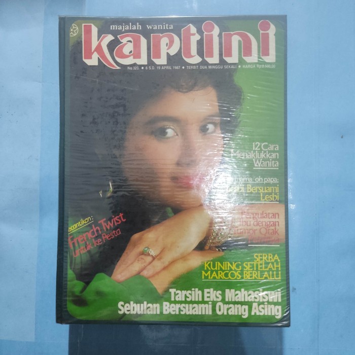 Majalah bundel lawas kartini 1987 III