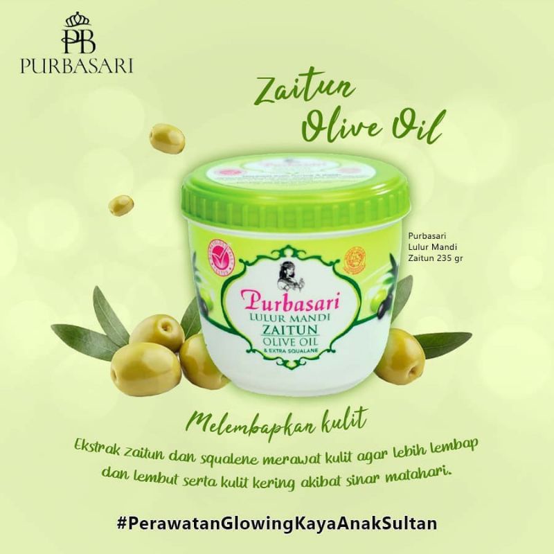 Purbasari Lulur Mandi | Purbasari Body Scrub 235ml