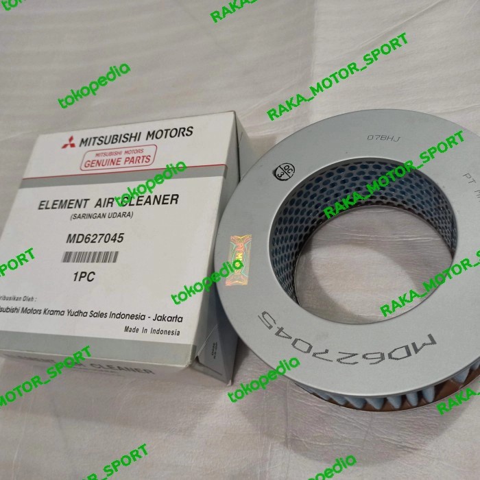 Filter Udara ( Air Cleaner) Asli Mitsubishi Kuda Bensin 1600Cc Carbu