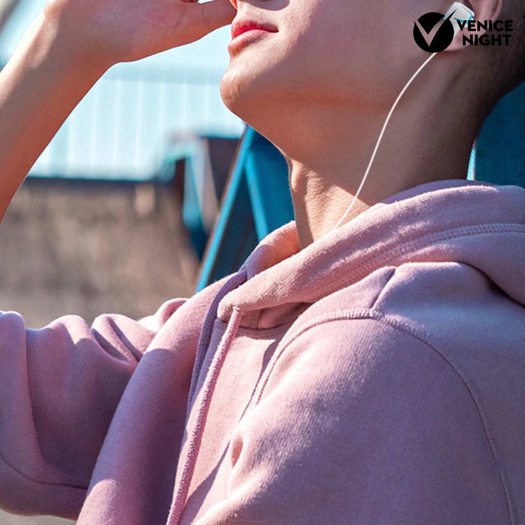 (VNEP) (Berkabel) 1 Set Headset Earphone in-ear Heavy Bass Dengan Mic Built-in Untuk Game