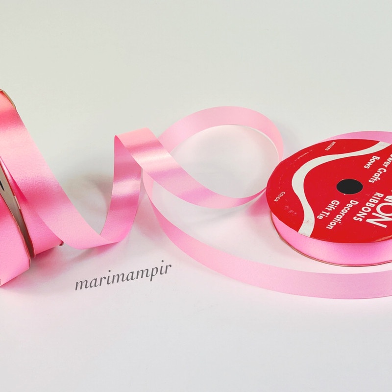 

PITA JEPANG / KADO 3/4 INCI 2 CM WARNA PINK TUA #B140