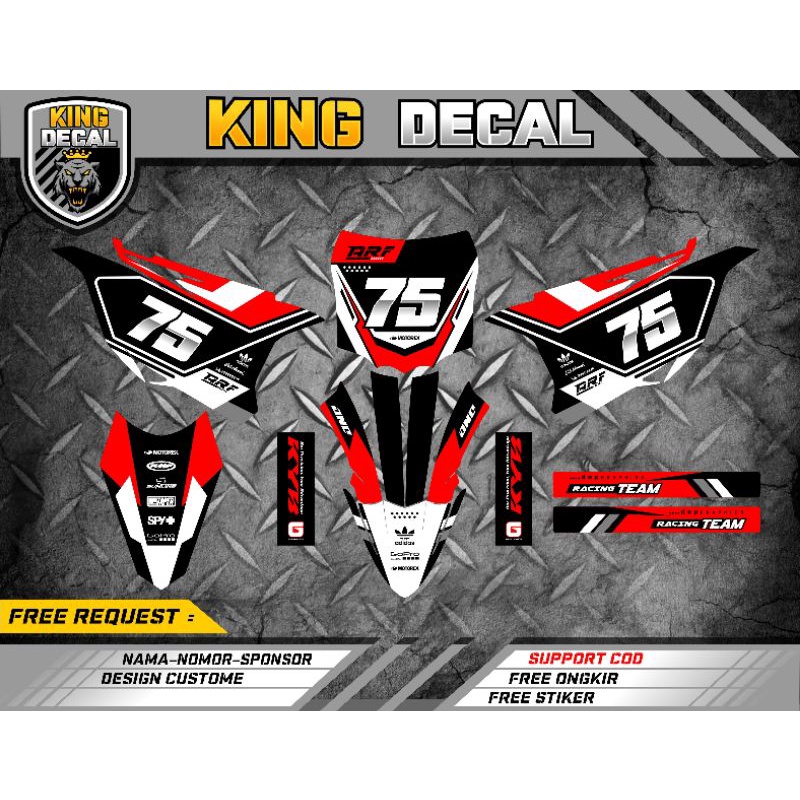 DECAL KX BEBEK STANDAR DECAL KX 85