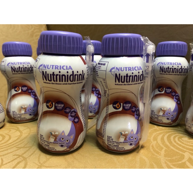 Susu Cair Nutrinidrink 200 ML Rasa Coklat
