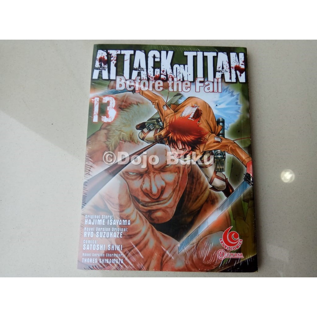 Komik Seri : Attack on Titan Before The Fall ( Hajime Isayama )