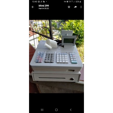 mesin kasir SHARP XE A177