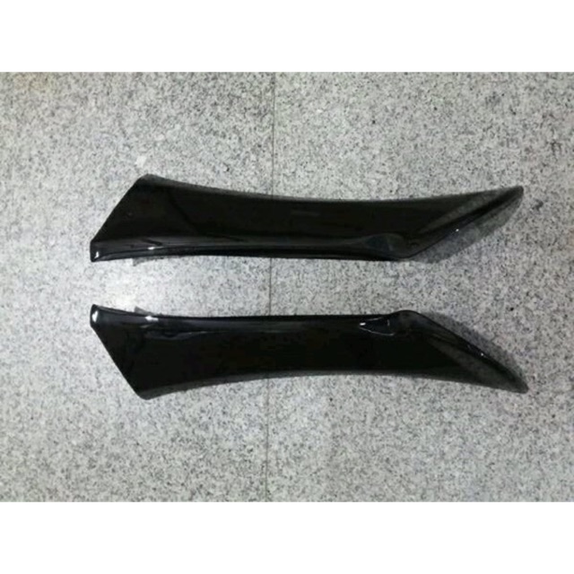 Narita - Legshield Sayap Luar Supra X 125 Lama Hitam