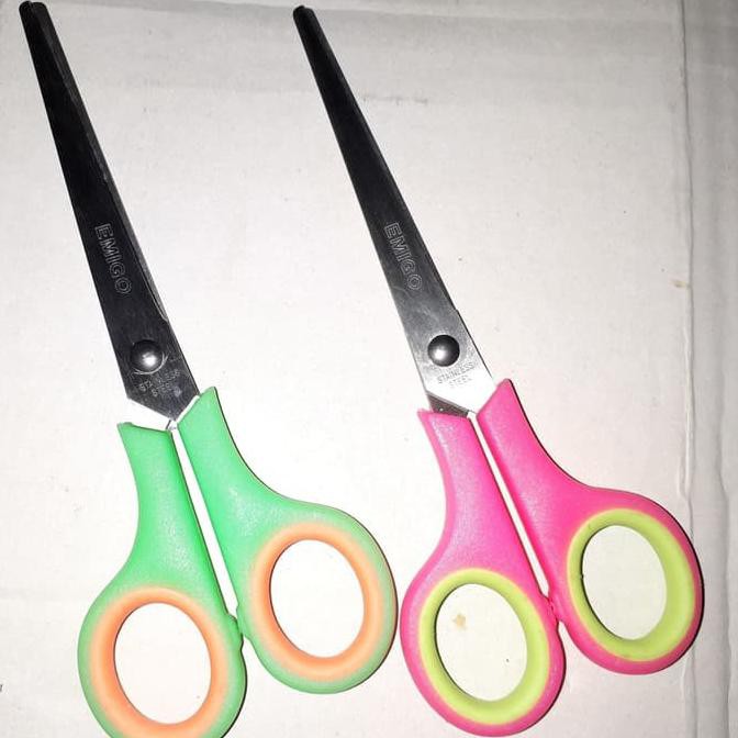 

Dh3Code Gunting besar isi 12 pcs uk 6 inch emigo(masakini)S5G3