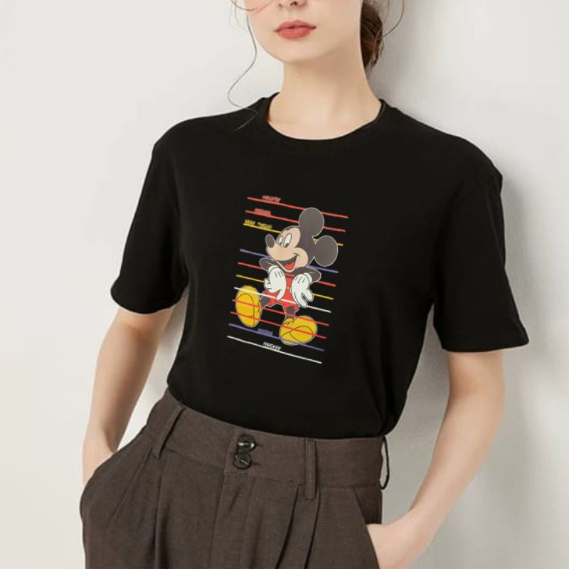 T-SHIRT/TUMBLR OVERSIZE HEY MICKEY MOUSE