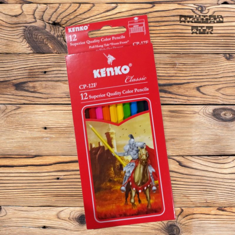 

Pensil Warna Kenko 12w Panjang / Pulas Kenko 12 warna Panjang