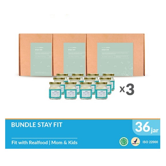 

Realfood Triple Bundle Stay Fit