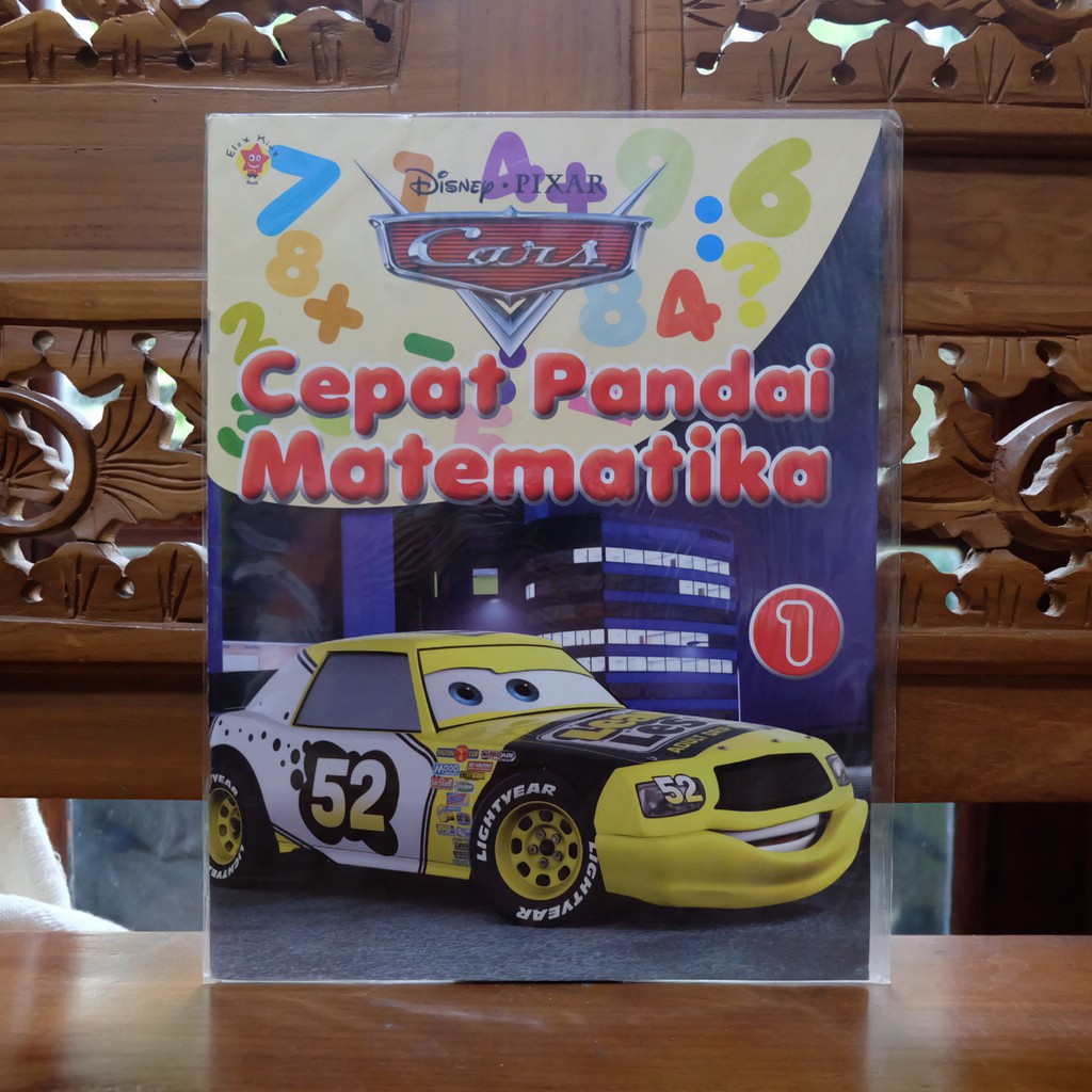 CARS CEPAT PANDAI MATEMATIKA 1 - Buku Aktivitas Anak Berhitung Angka