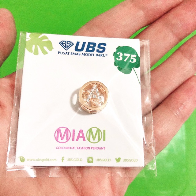Charm Liontin Miami UBS - A