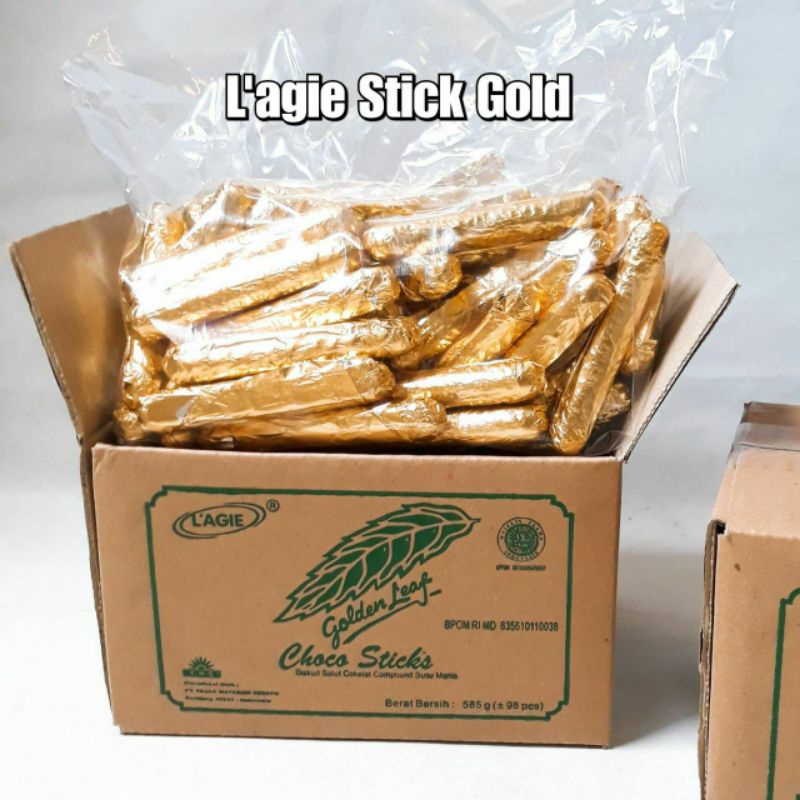 

lagie Stick gold / lagie golden leaf/ coklat stick / biskuit coklat