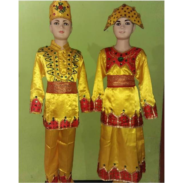 Baju Adat Anak Gorontalo #baju adat gorontalo #kostum anak daerah sulawesi