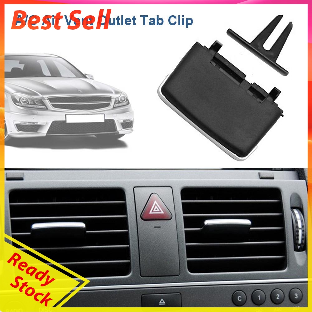 A/C Air Vent Outlet Tab Clip Repair Kit for Mercedes-Benz W204 C180 C200