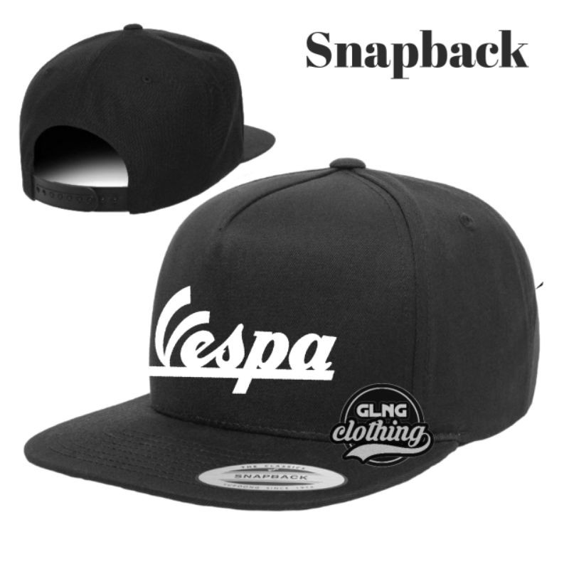 Topi Vespa - Topi Vespa Snapback