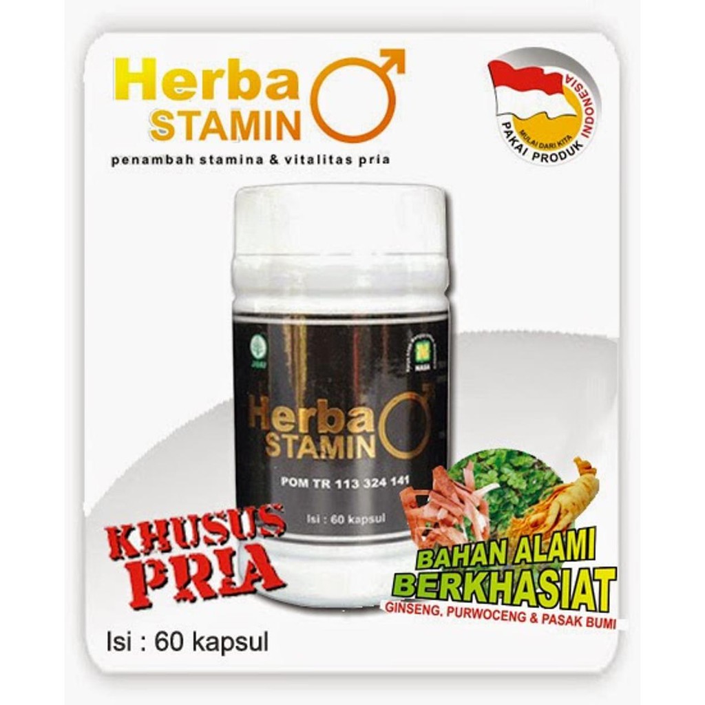 Herbastamin Penambah Stamina & Vitalitas Pria