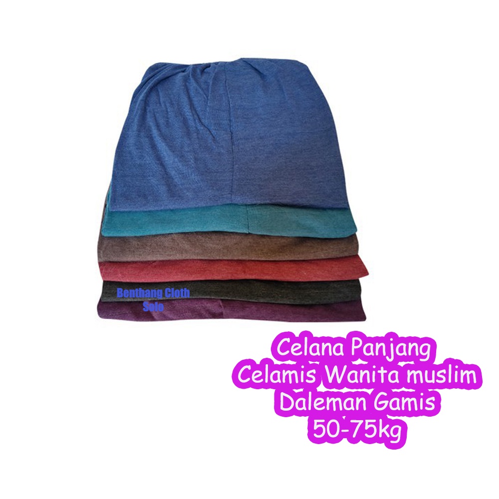 Celana Panjang Celamis Legging Wanita Jumbo Model Ban