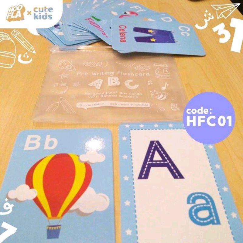 

Hoofla - Flashcard Alphabet Hfc 01 Biru Muda