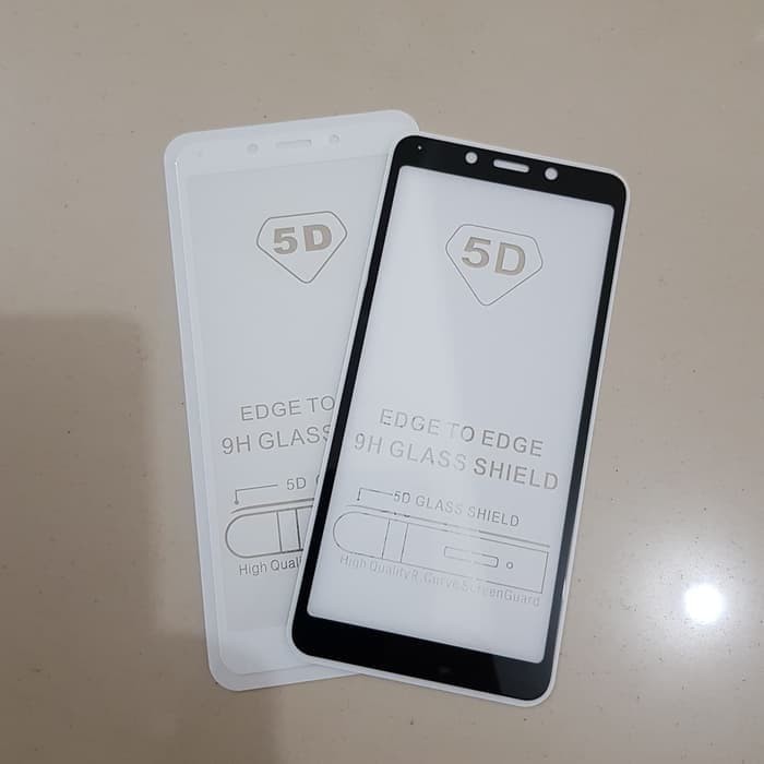 TEMPERED GLASS 5D FULL COVER XIAOMI REDMI 6 / 6A