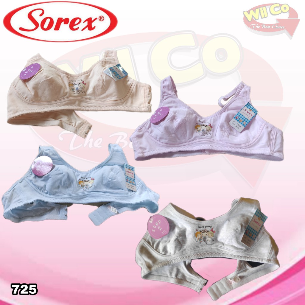 K725 - [Harga Per 1 Pcs] BRA/BH ANAK REMAJA WANITA PAKAIAN DALAM ANAKSOREX BUSA TIPIS TANPA KAWAT DUA PENGAIT