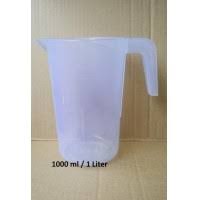 Gelas takar 1 liter / Teko Ukur 1 liter / Takaran nutrisi hidroponik / Literan air 1000ml