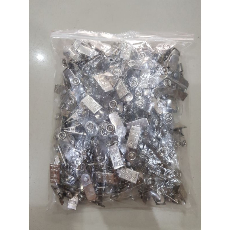

jepitan Id card jepitan buaya jepitan kartu nama 100 pcs