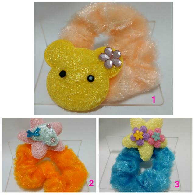 CUCI GUDANG MURAH KUNCIRAN IKAT RAMBUT IMPORT 99