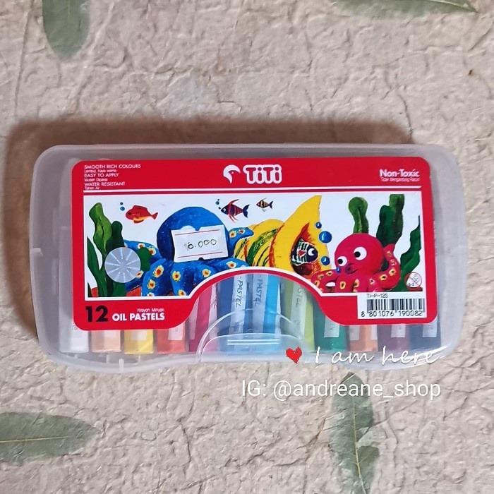 

PASTEL-DRY-OIL- CRAYON OIL TITI 12'S -OIL-DRY-PASTEL.