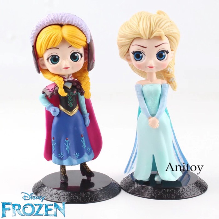 ACTION FIGURE QSPOSKET ANNA ELSA FROZEN - FROZEN DRESS