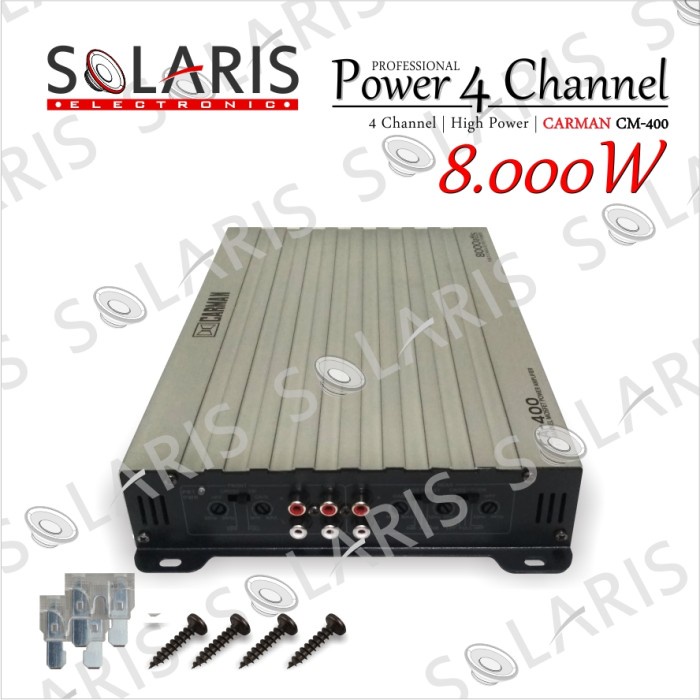 POWER MOBIL MURAH 4 CHANNEL 8000 WATT CARMAN CA-400