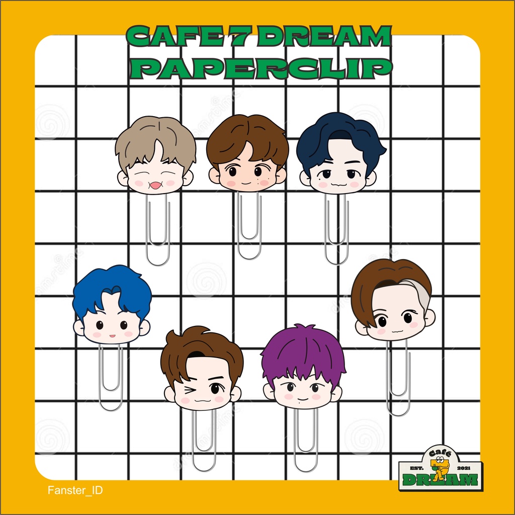 

Paper Clip NCT Cafe 7 Dream