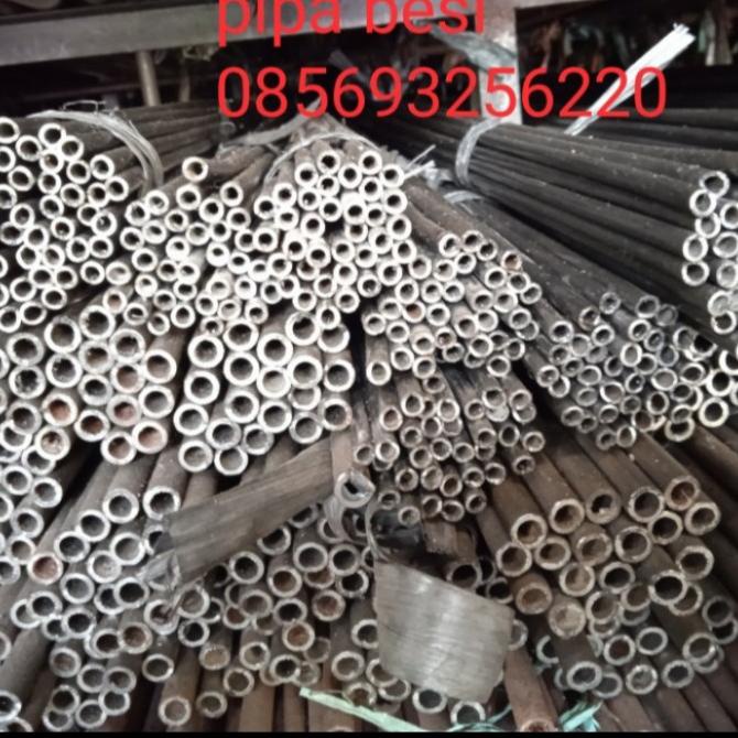 pipa besi od 16mm id 12mm x6000mm